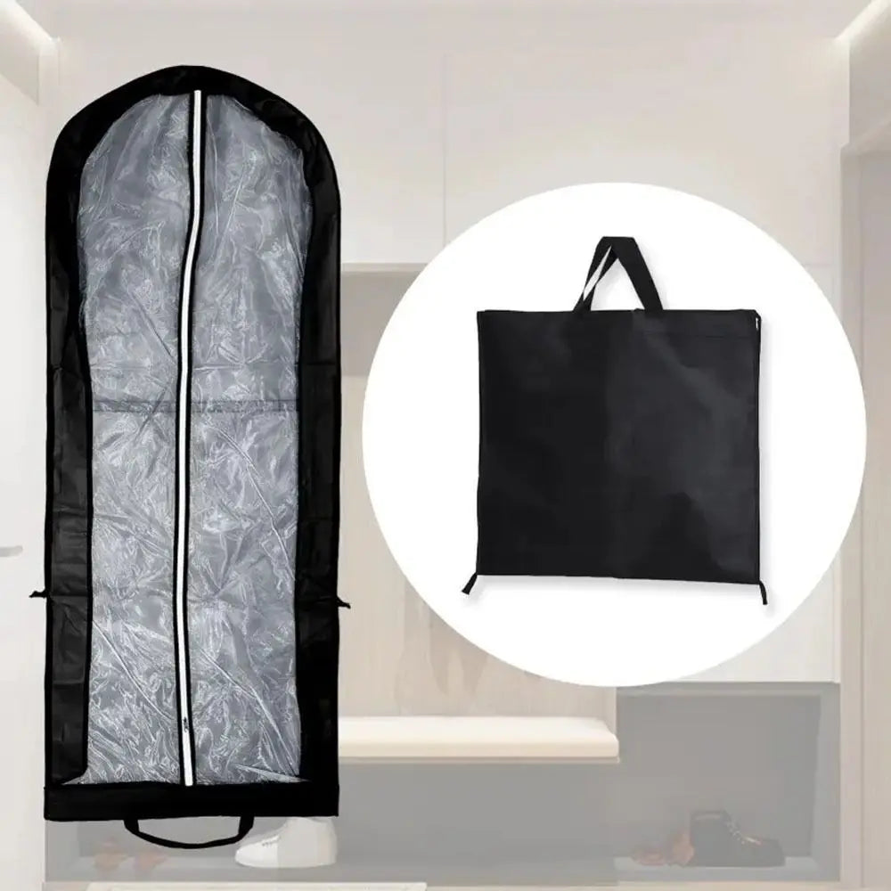 150cm Foldable Dress Garment Cover – Dustproof & Waterproof
