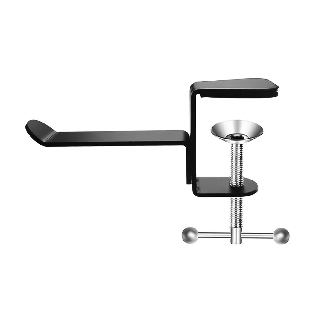 Under-Desk Headphone Hanger – Aluminum Alloy Headset Mount