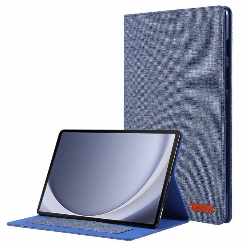 Samsung Galaxy Tab A11 8.7" Fabric Flip Stand Case | SM-X130/X133