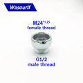 M24 to G1/2 Brass Thread Adapter | Shower Faucet Connector