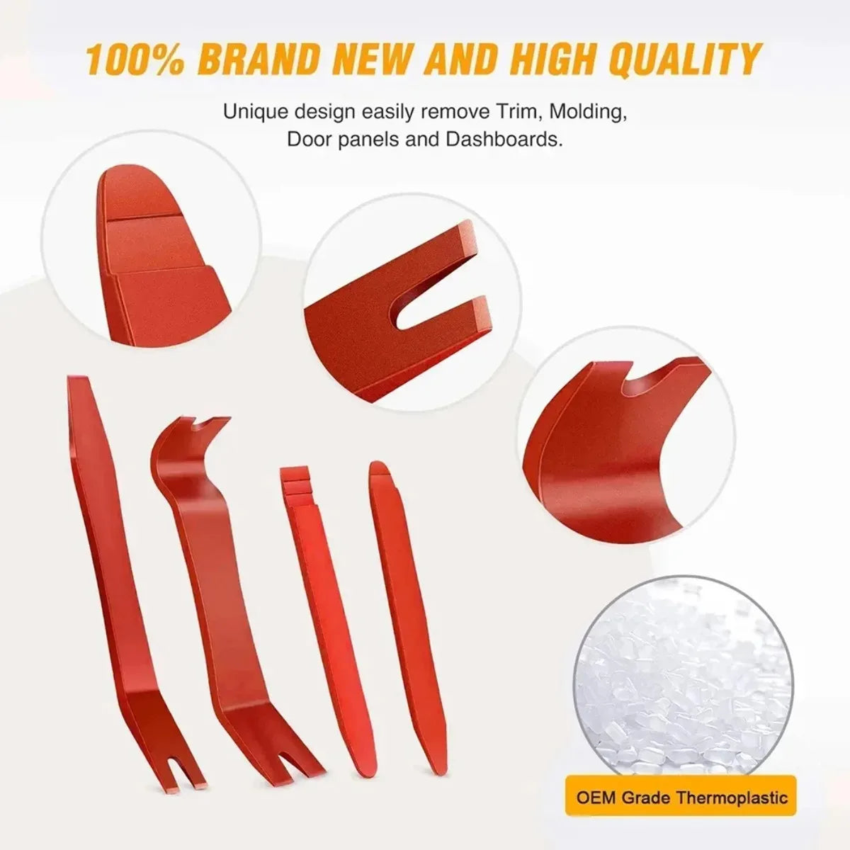 9-Piece Car Trim Removal Tool Set – Door Panel & Clip Pry Kit