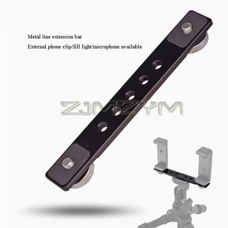 Action Camera Extension Rod – 1/4" Thread Aluminum Mount Bracket