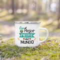 Spanish Vintage Enamel Mug – Teacher Appreciation Gift