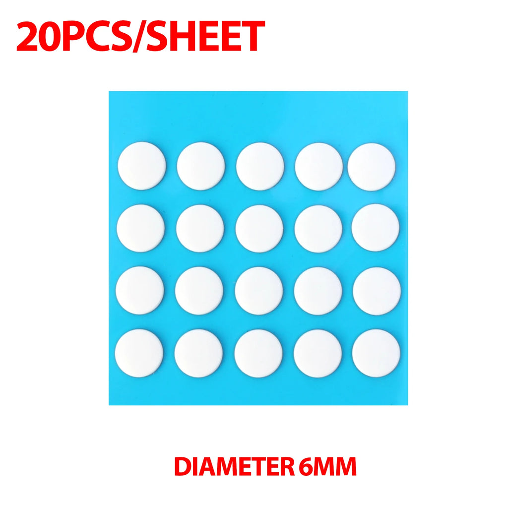 BAPPSUS 6mm 7mm Teflon Mouse Feet Skates | Anti-Slip Pads