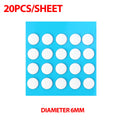 BAPPSUS 6mm 7mm Teflon Mouse Feet Skates | Anti-Slip Pads