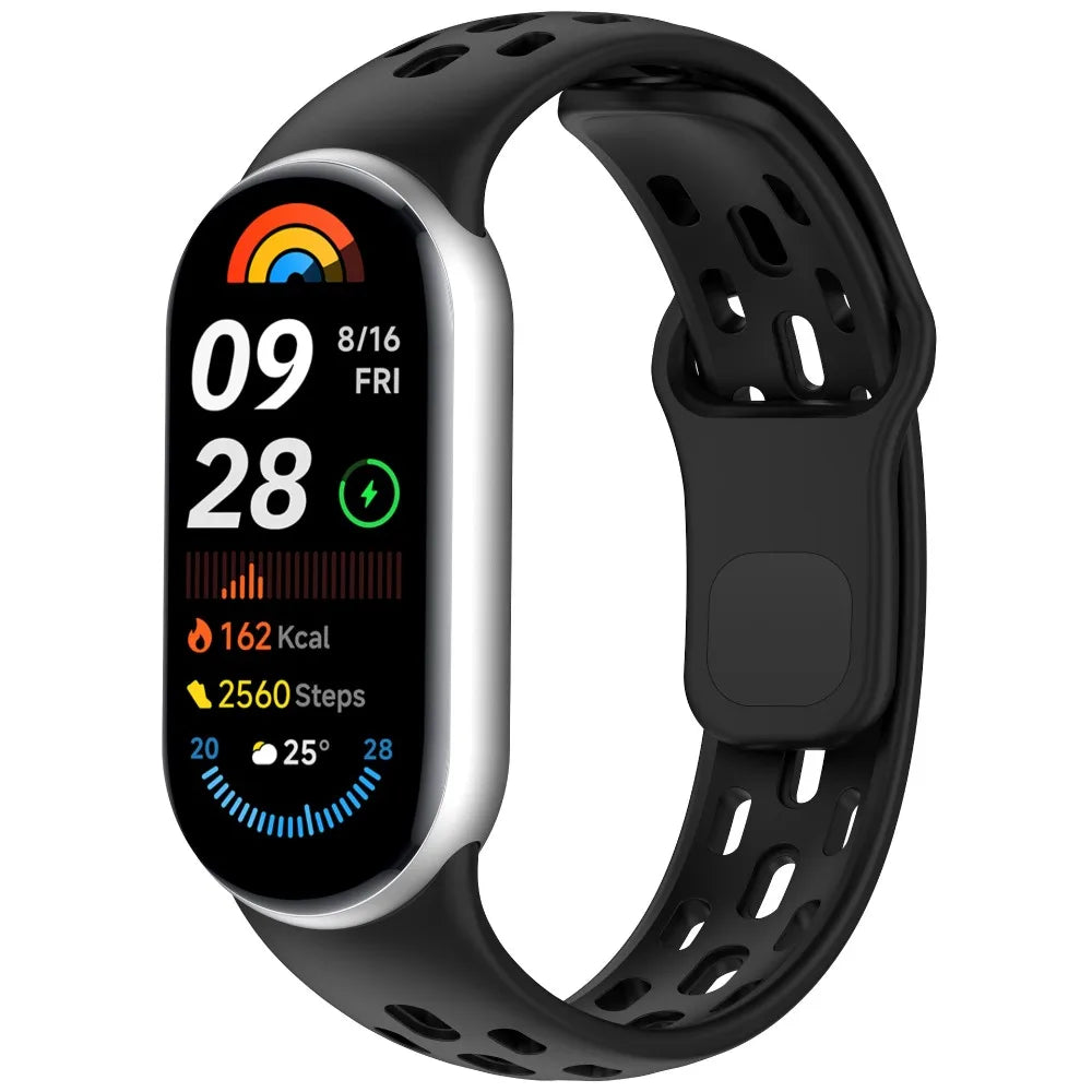 TPU Sport Band for Xiaomi Mi Band 8 9 10 – Breathable Strap