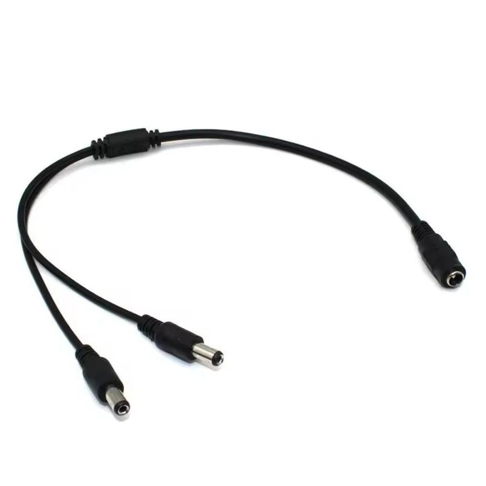 DC Power Splitter 5.5x2.1mm – 1 to 2/4/8 Out Cable Adapter