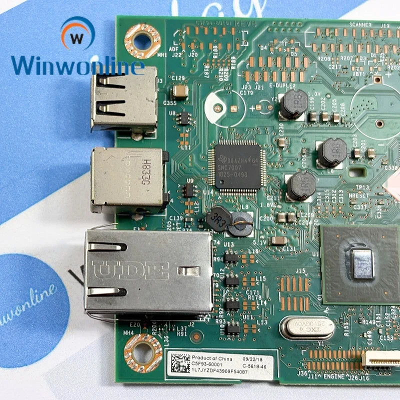 C5F93-60001 Formatter Board for HP M402n M402dn M402dw M402dne