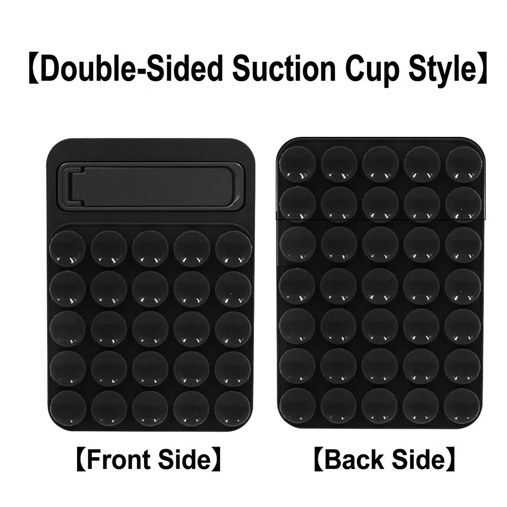 Silicone Suction Phone Mount – Foldable Shower & Mirror Holder