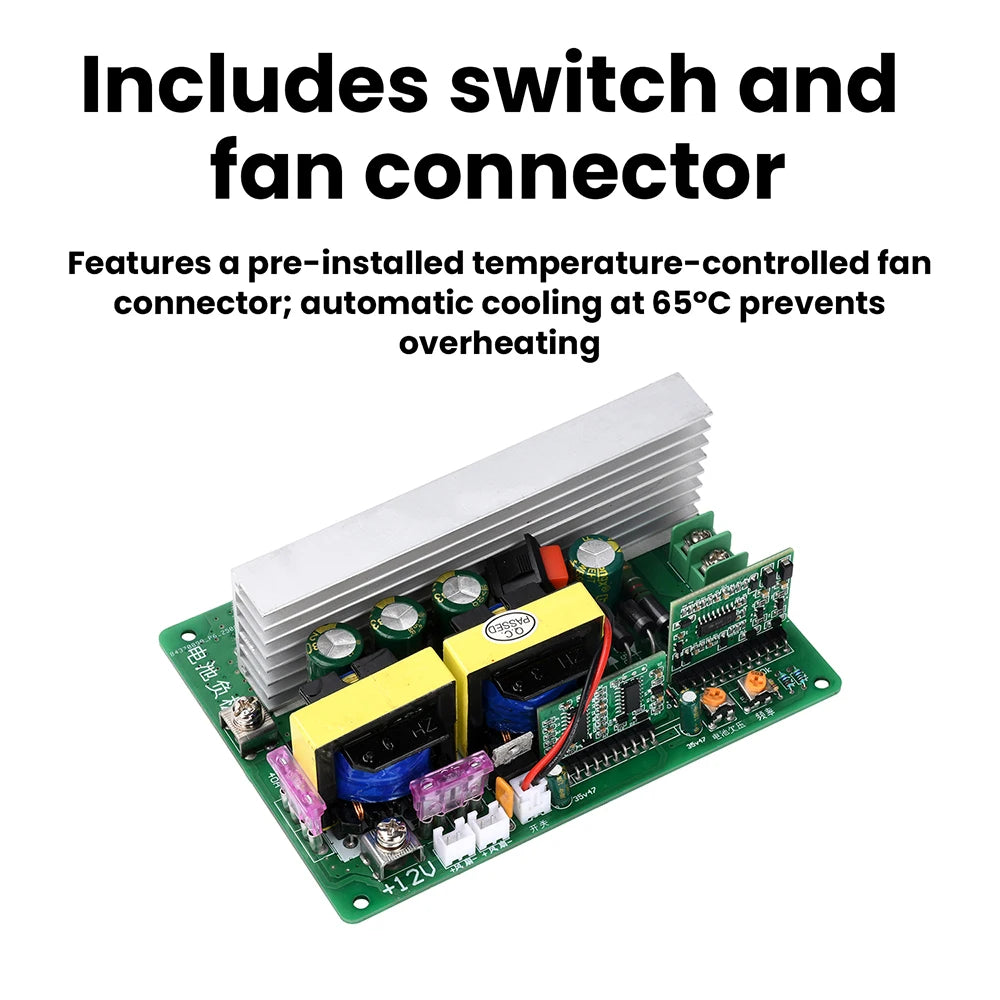 500W DC-AC Inverter Module 12V to 220V Pure Sine Wave