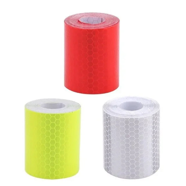 Reflective Warning Tape Sticker 5cm x 100cm – Car Safety Strip