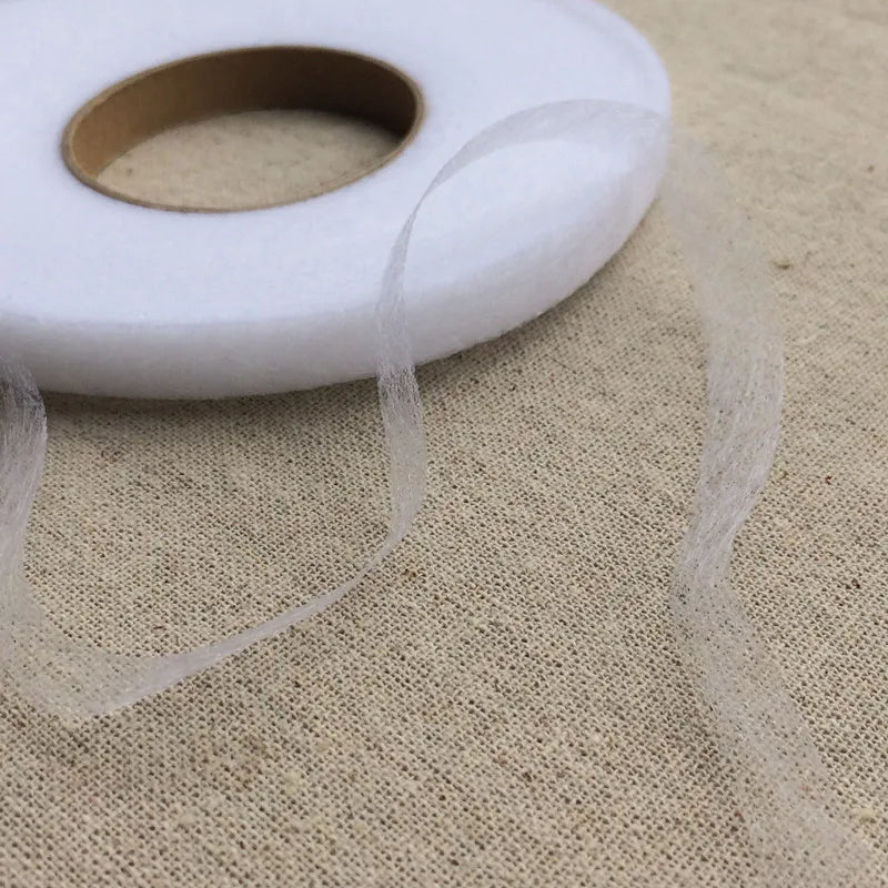 White Double-Sided Hem Tape | No-Sew Hemming Roll 70 Yards