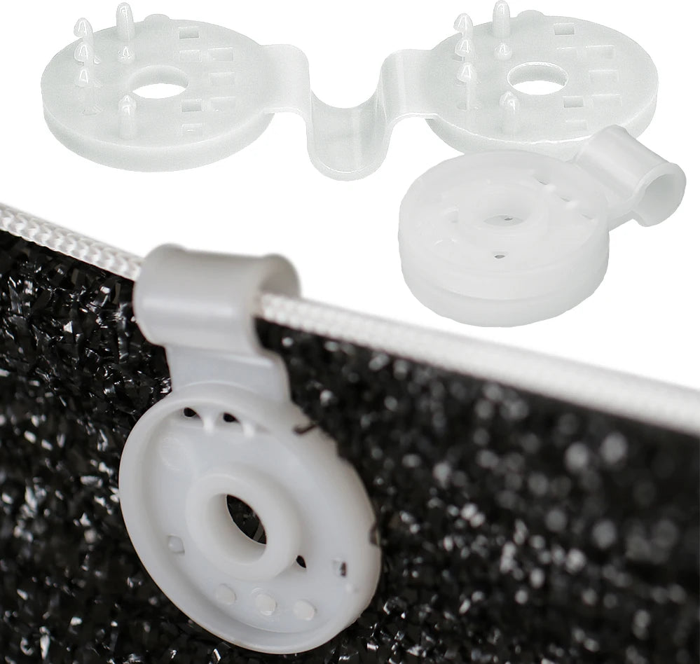 UV-Resistant Shade Cloth Round Clips – Garden Net Fixing Clips