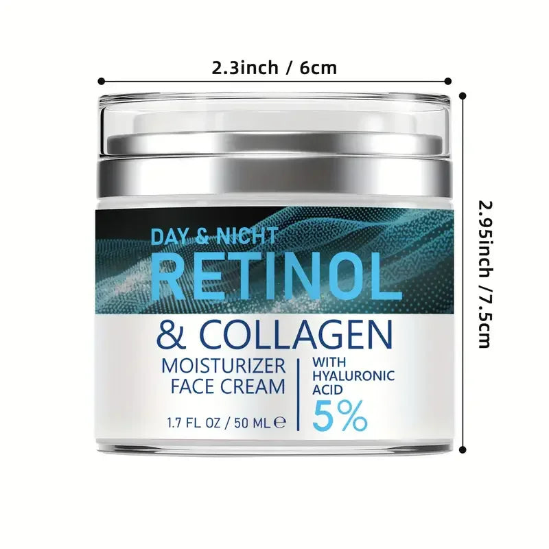 ENVISHA Retinol Collagen Cream – Anti-Aging Face Moisturizer