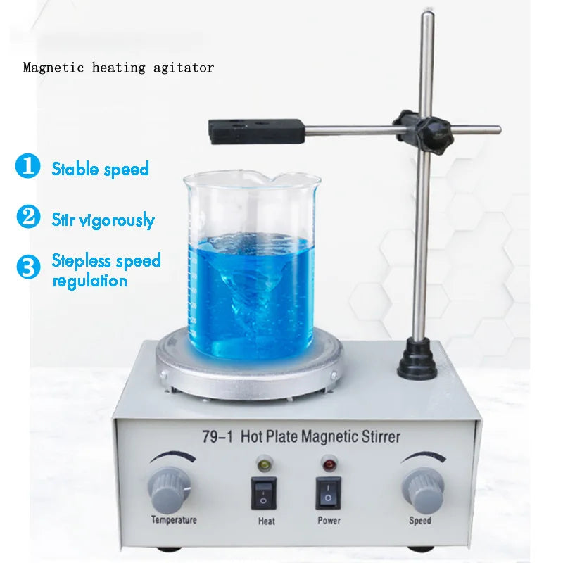 Magnetic Heating Stirrer – Electronic Temperature Control Mixer