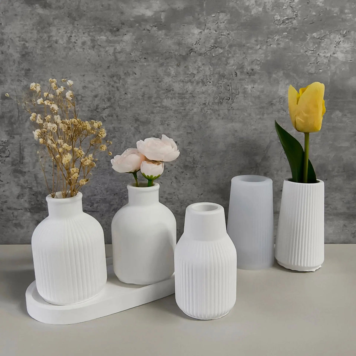 DIY Vase Silicone Mold for Epoxy Resin, Gypsum & Candles