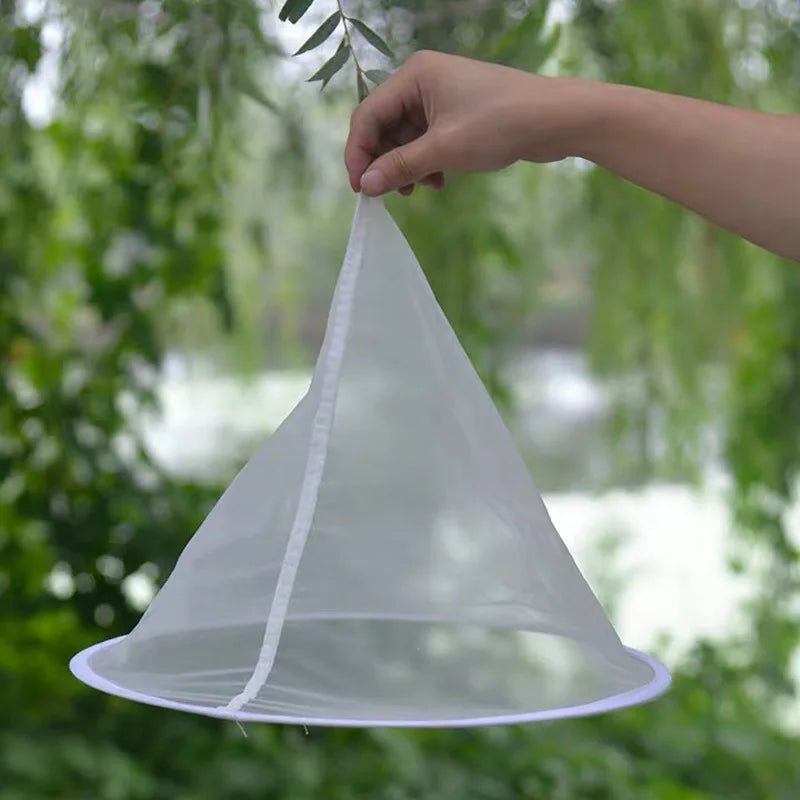 Nylon Cone Honey Filter Mesh Bag – 150 Mesh Strainer