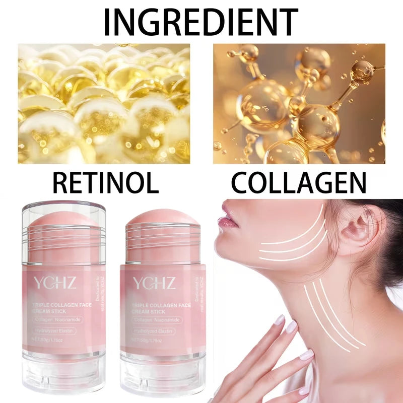 Triple Collagen Neck Cream Stick – Firming & Lifting, 50g