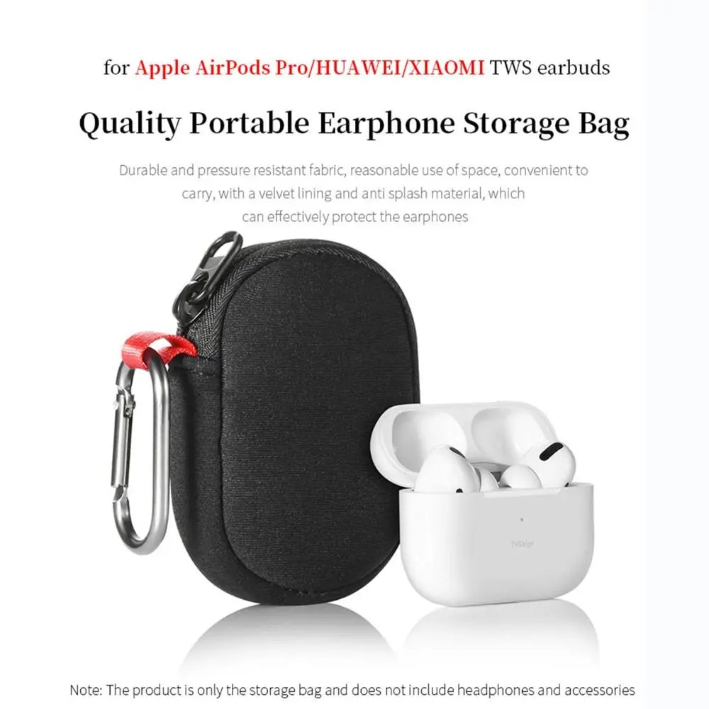Shockproof AirPods Pro Case – Portable Earbuds Storage Bag
