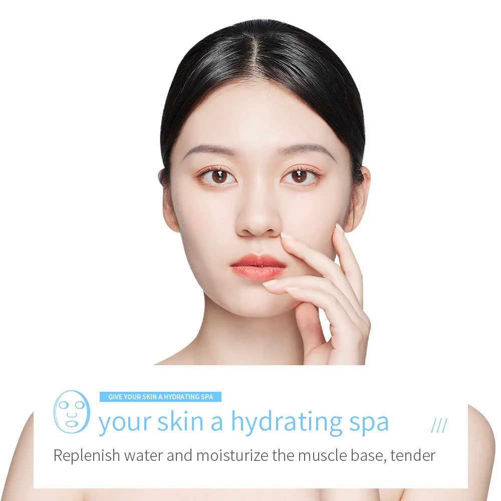 20-Pack Centella Collagen Sheet Masks – Hyaluronic Acid & Vitamin C