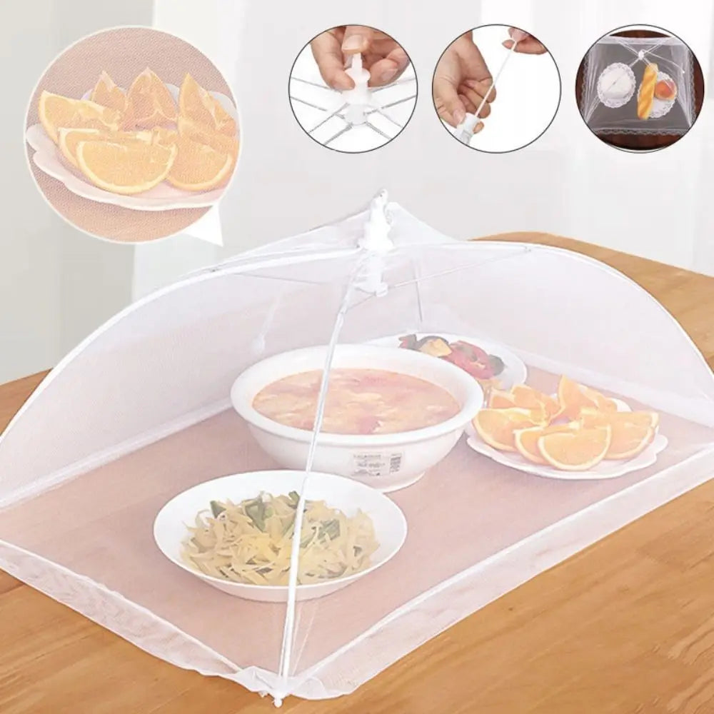 Foldable Mesh Food Cover – Dustproof Bug-Free Dining