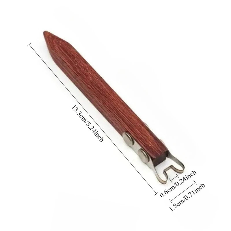 Wooden Handle Clay Foot Cutter – Pottery Trimming Tool