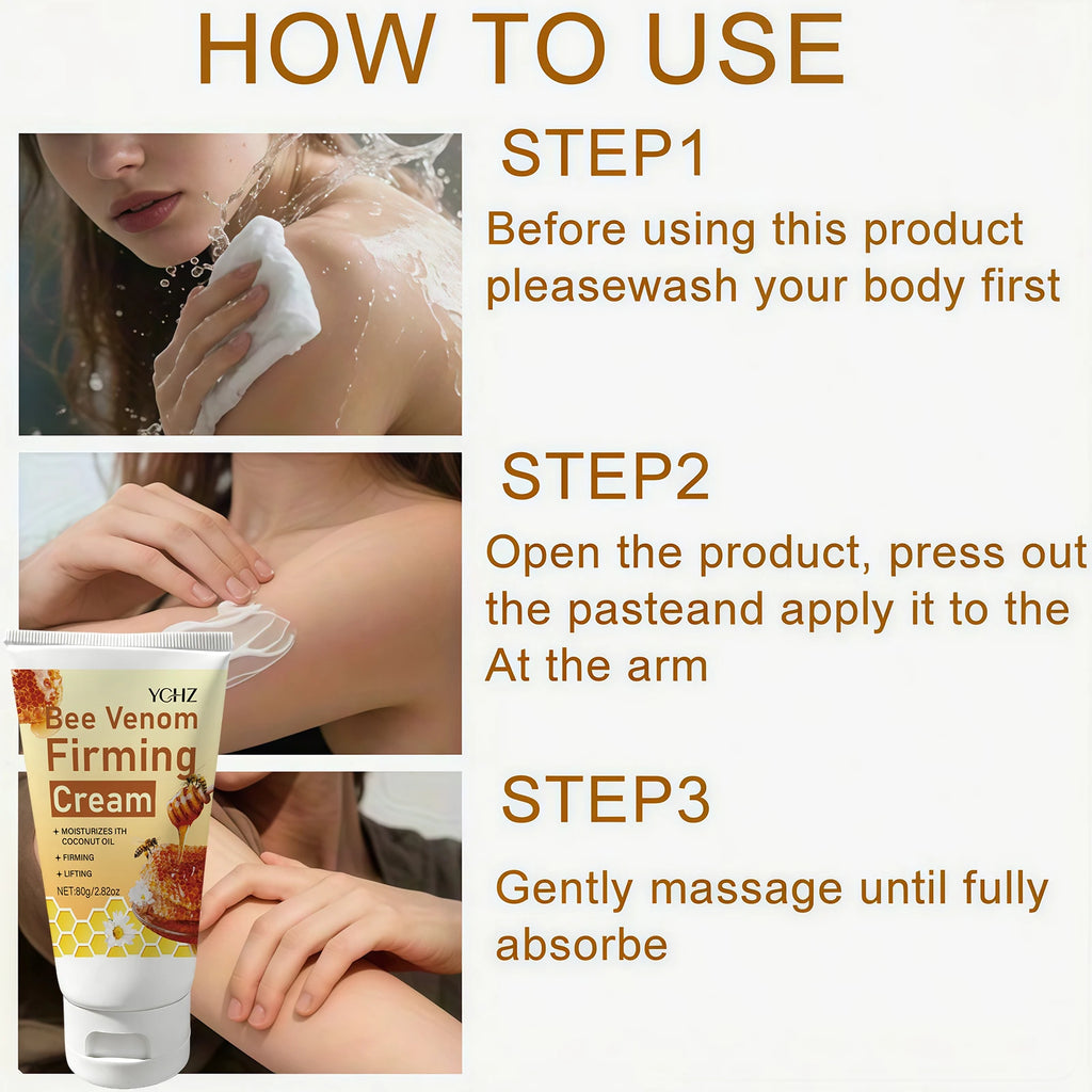 YCHZ Bee Venom Firming Body Cream – Anti-Aging Moisturizer