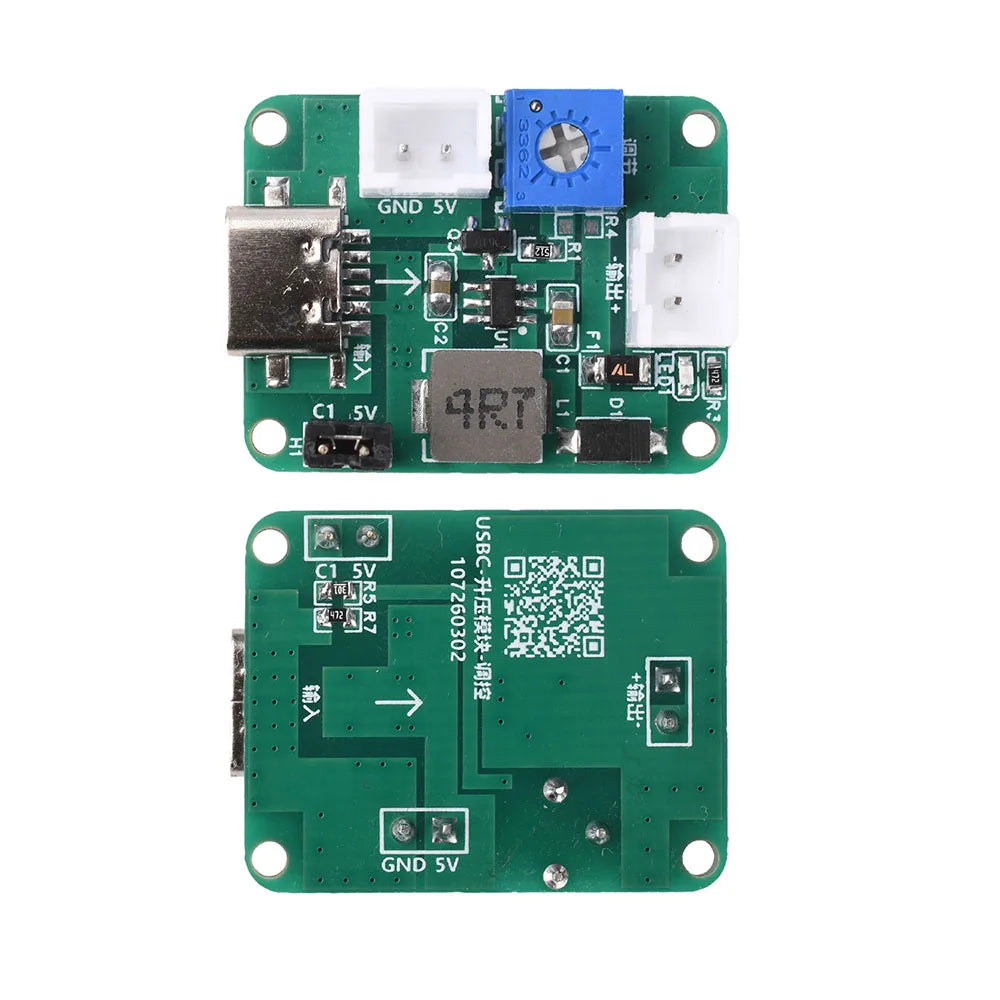 Mini Adjustable DC Step-Up Boost Module 3–6V to 5–24V Output
