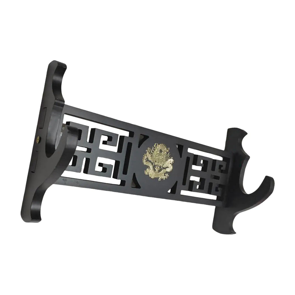 Samurai Sword Wall Mount Display Rack – Dragon Bracket Holder