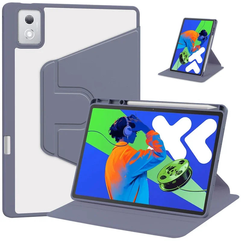 Lenovo Tab P12 Case 360° Rotating Stand + Pen Holder 12.7"