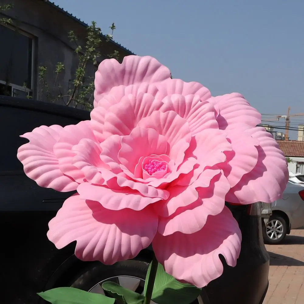 Giant Artificial PE Peony Flower Head 40/50cm | Photo Prop
