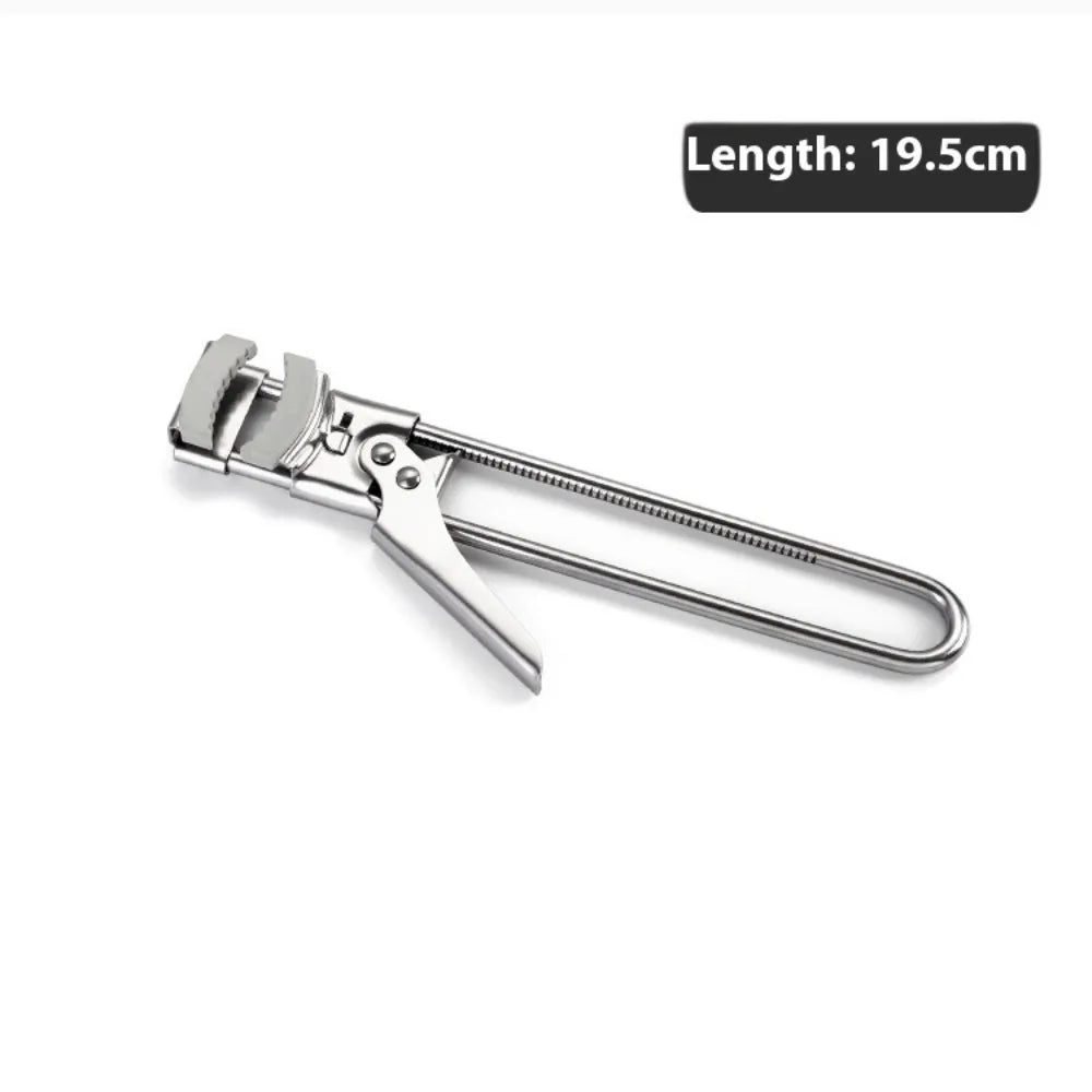 Adjustable Stainless Steel Multifunction Manual Jar & Bottle Opener