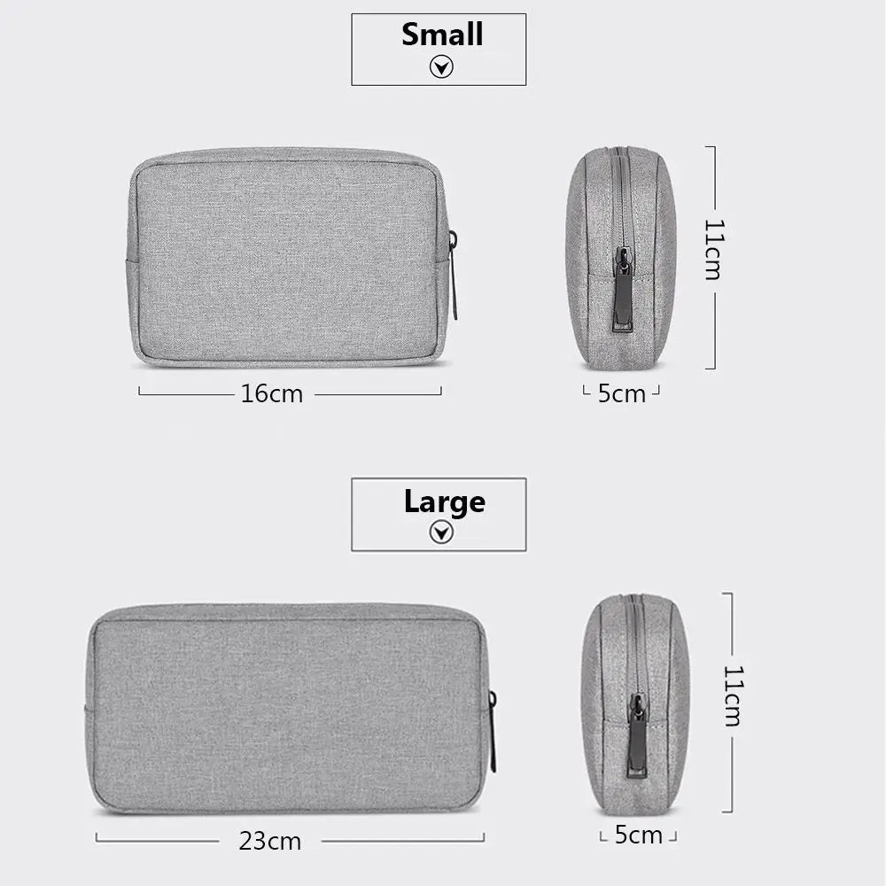Travel Digital Accessories Organizer Bag | USB, Cables & Gadgets
