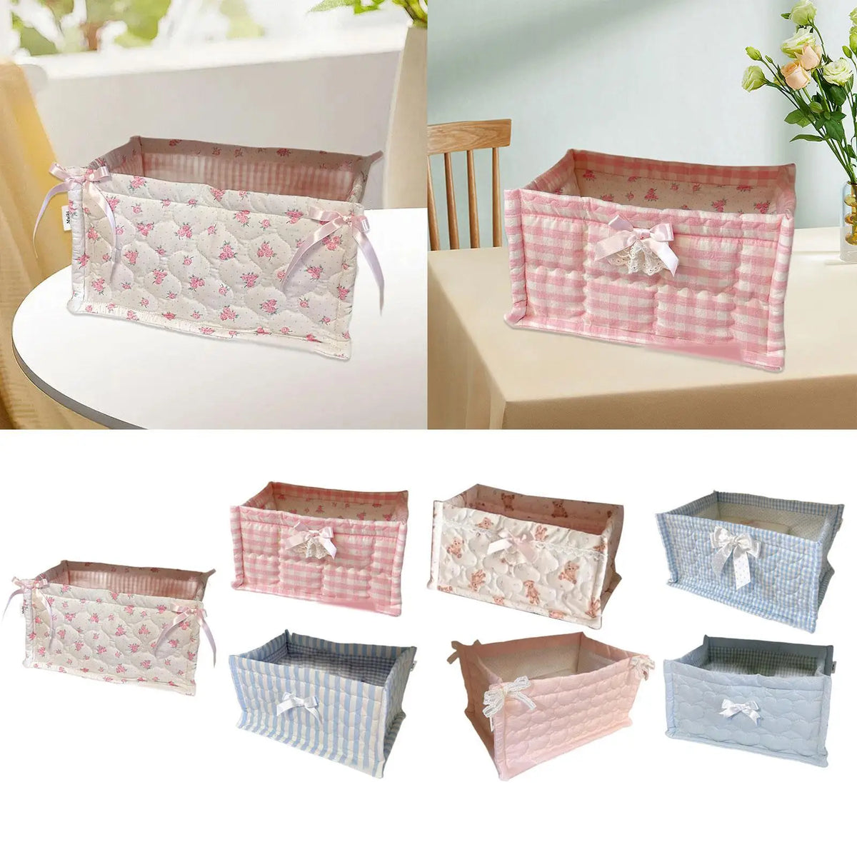 Kesoto Large Storage Basket Bin – Shelf Organizer, Cloth