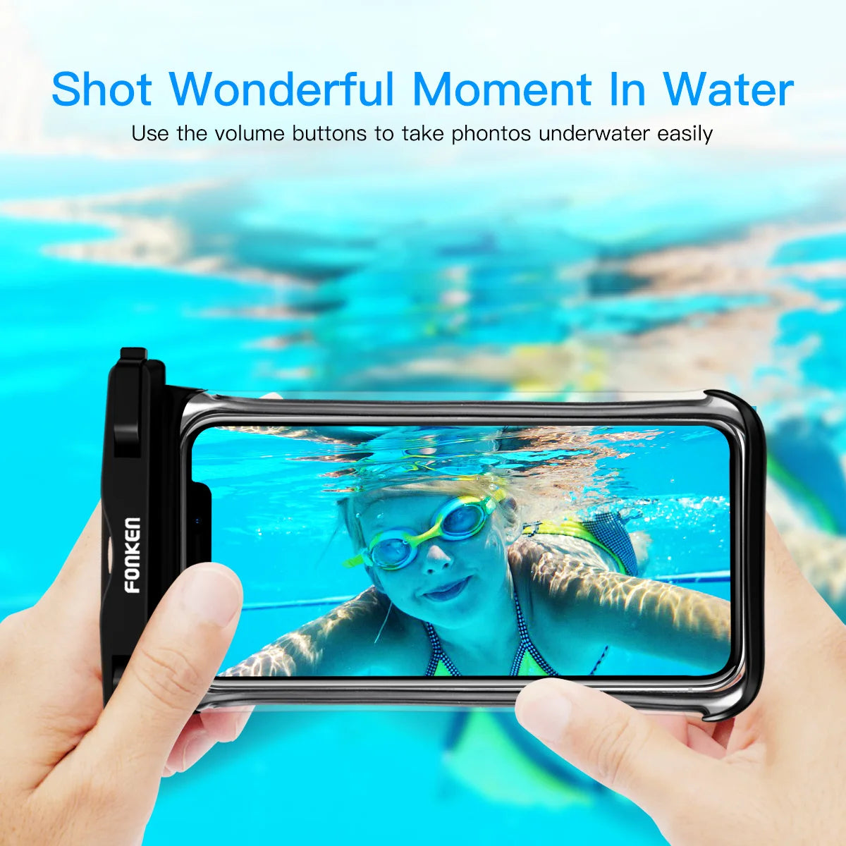 Universal Waterproof Phone Pouch Bag with Lanyard | FONKEN