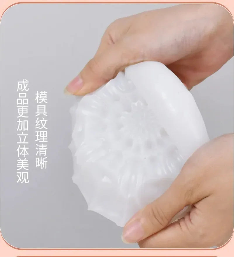 3D Flower Silicone Mold – Candle Soap Resin Cake DIY Crafts