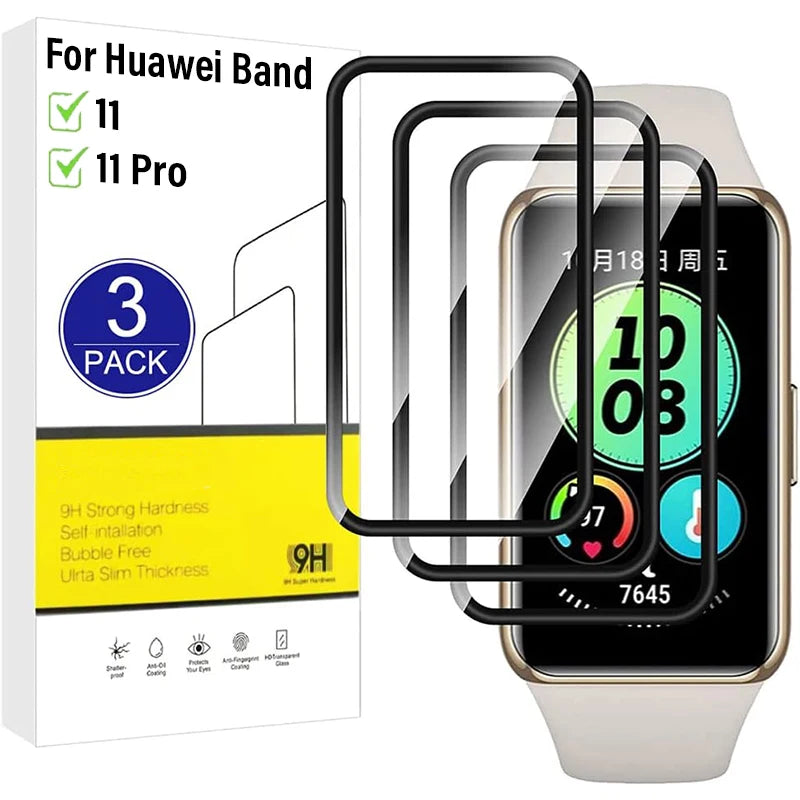 Huawei Band 11 / 11 Pro PMMA Screen Protector 3D Full Cover