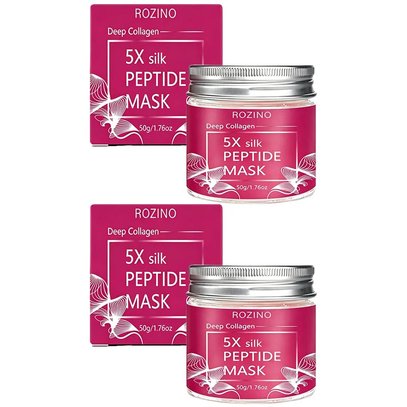 ROZINO Pink Silk Peptide Peel-Off Mask – Hydrate & Brighten