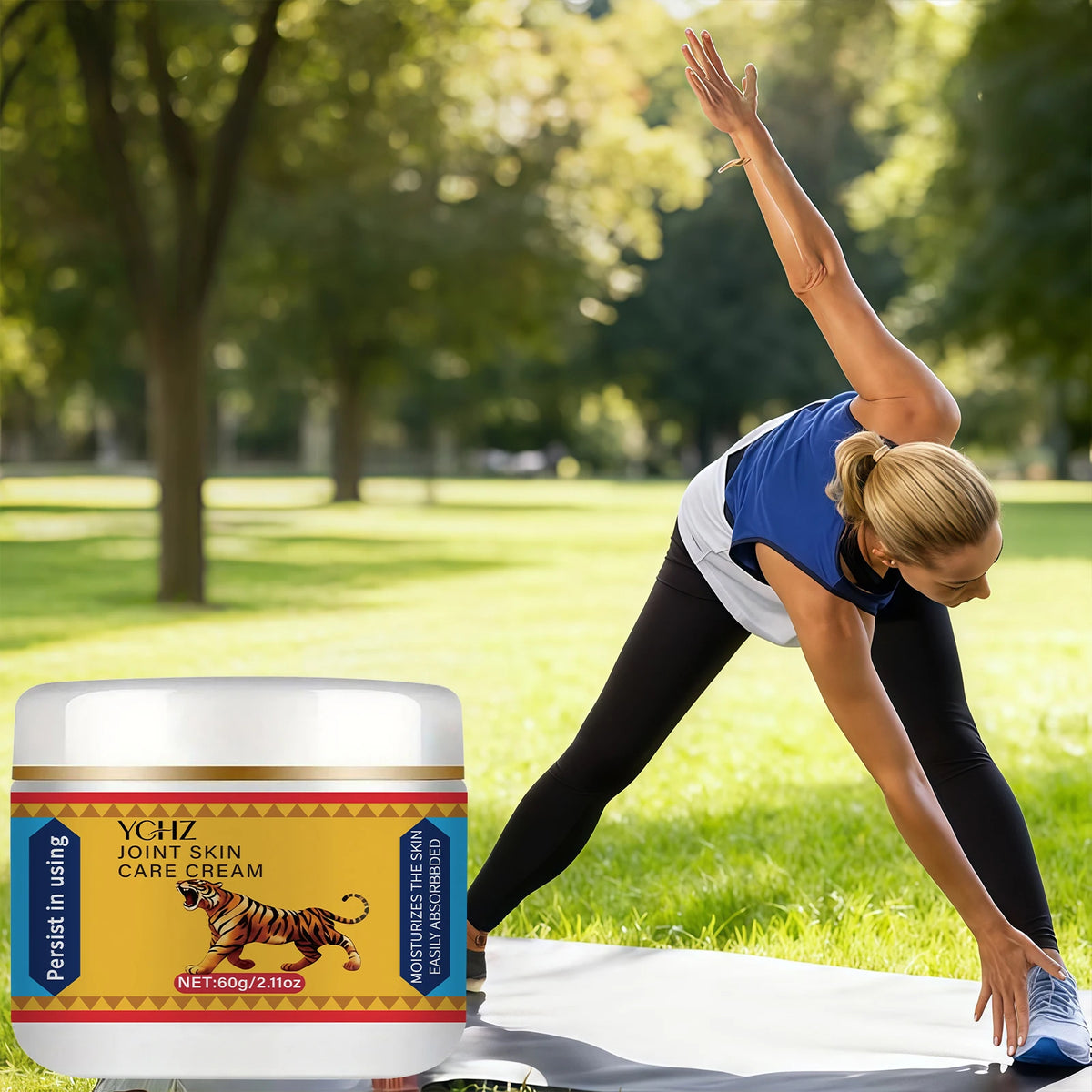 YCHZ Tiger Massage Cream – Moisturizing Body Cream 60g