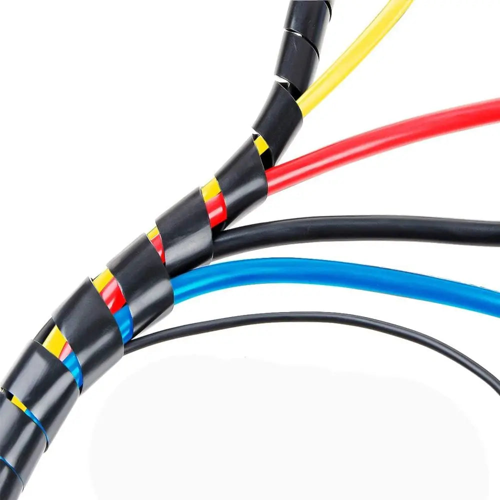 Flexible Spiral Cable Wrap Protector | 8/10/16/22mm Wire Organizer