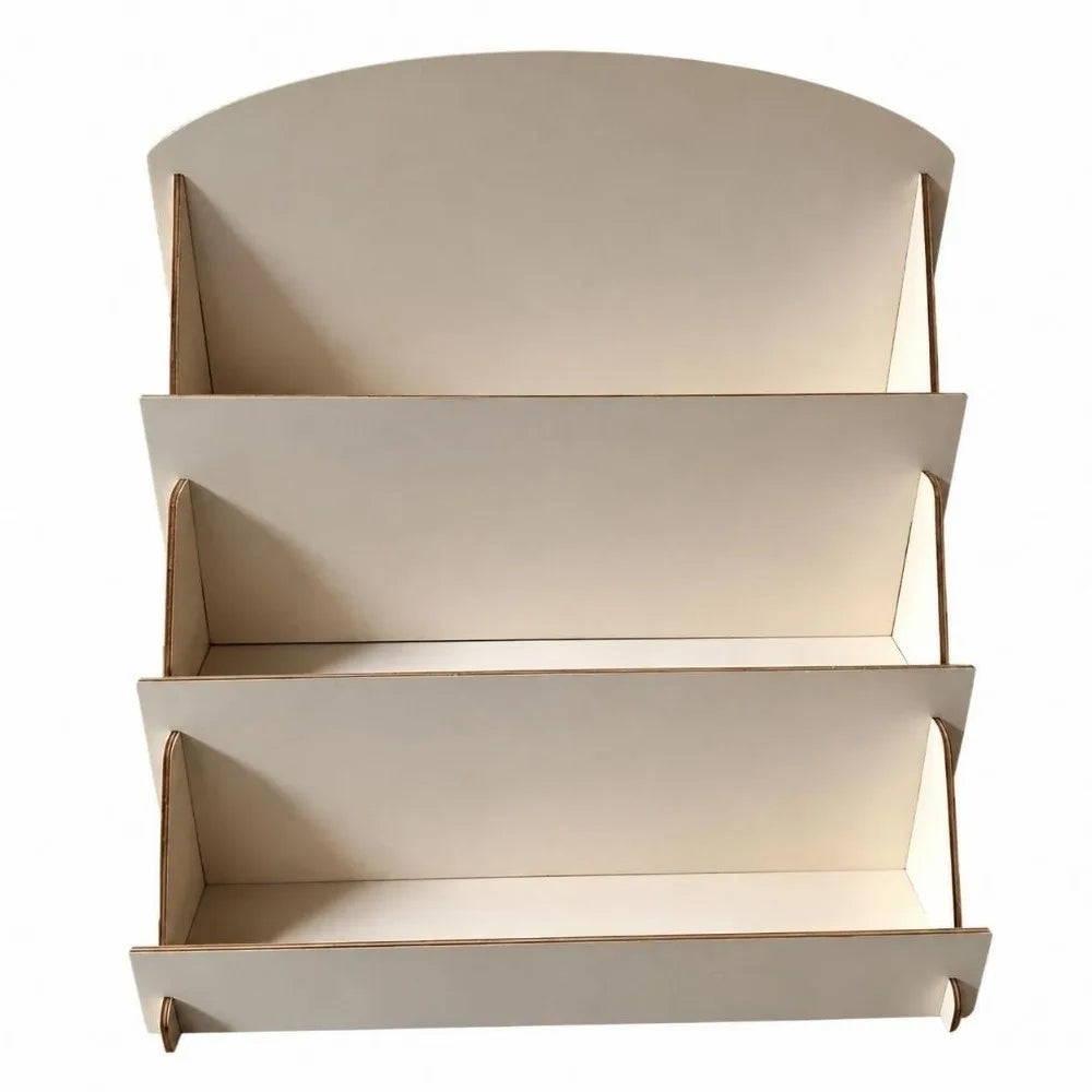 Multi-Grid Wood Desktop Display & Storage Rack – DIY Shelf