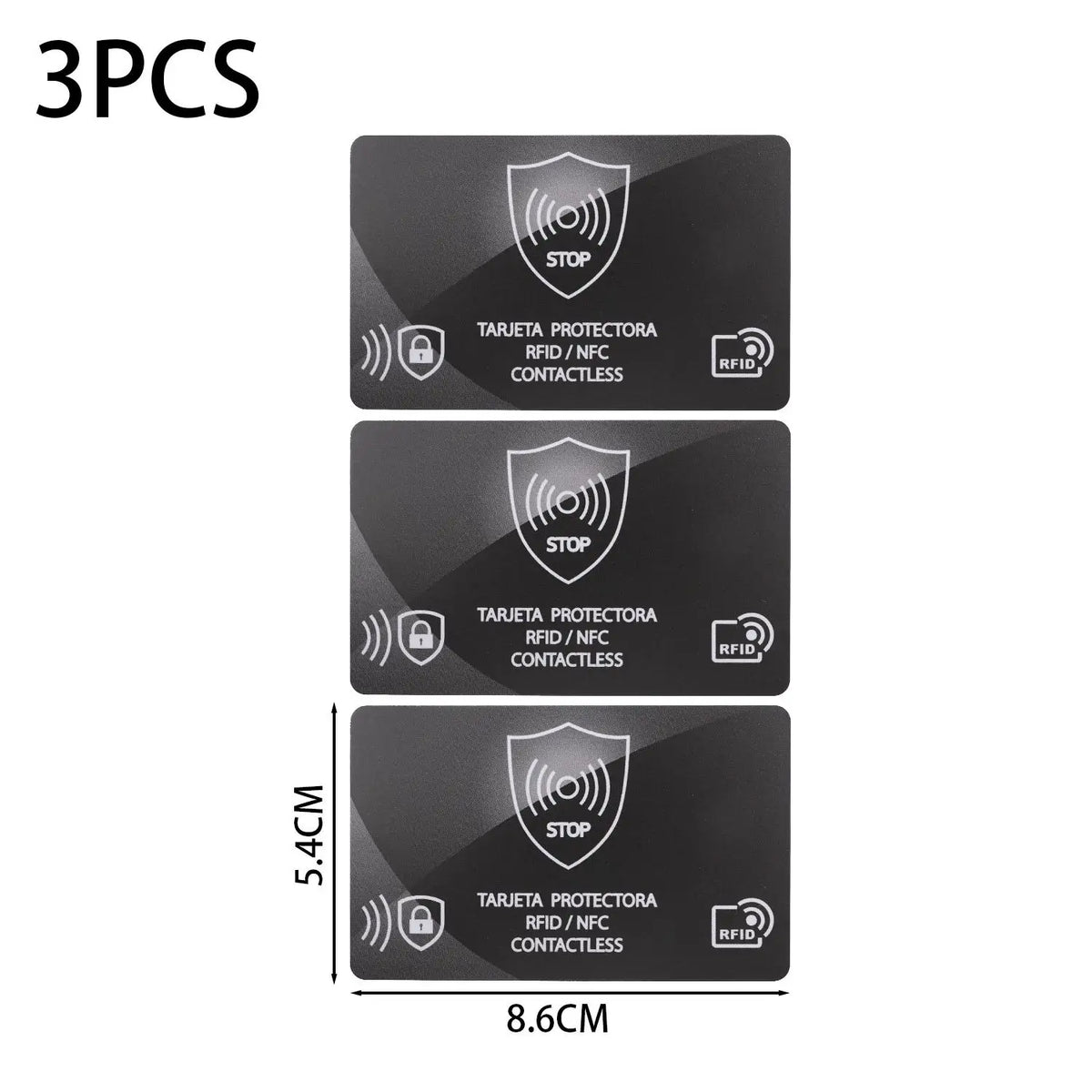Ultra Thin RFID & NFC Blocking Card – Wallet Protector