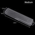 Transparent Makeup Brush & Pen Storage Box Organizer – 3 Sizes