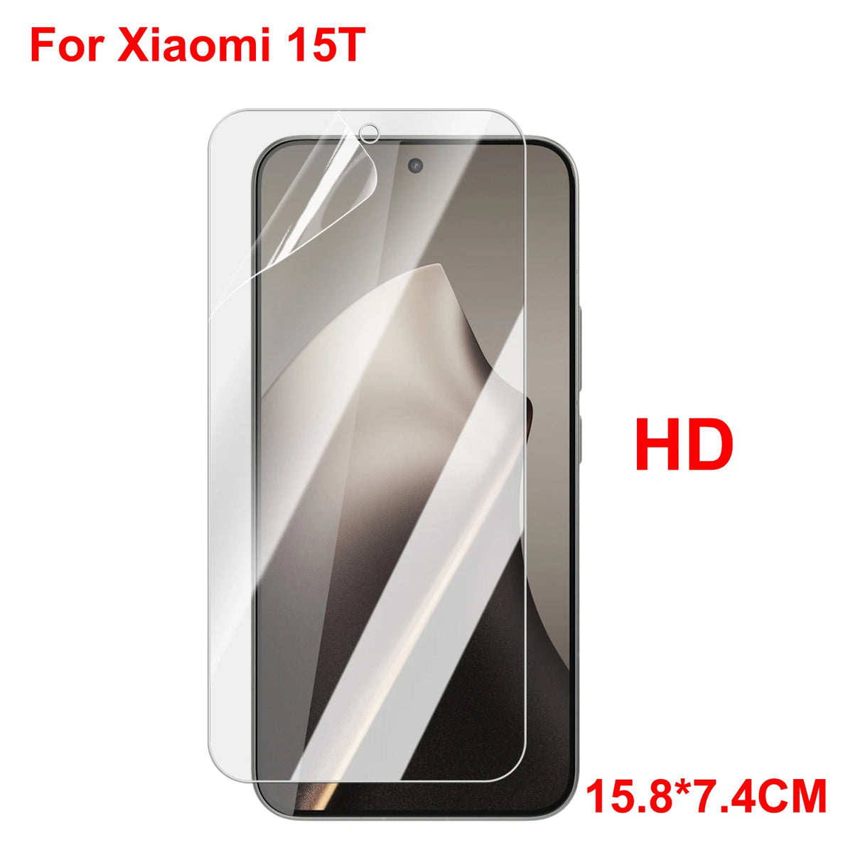Xiaomi 15T / 15T Pro Hydrogel Screen Protector – HD & Matte