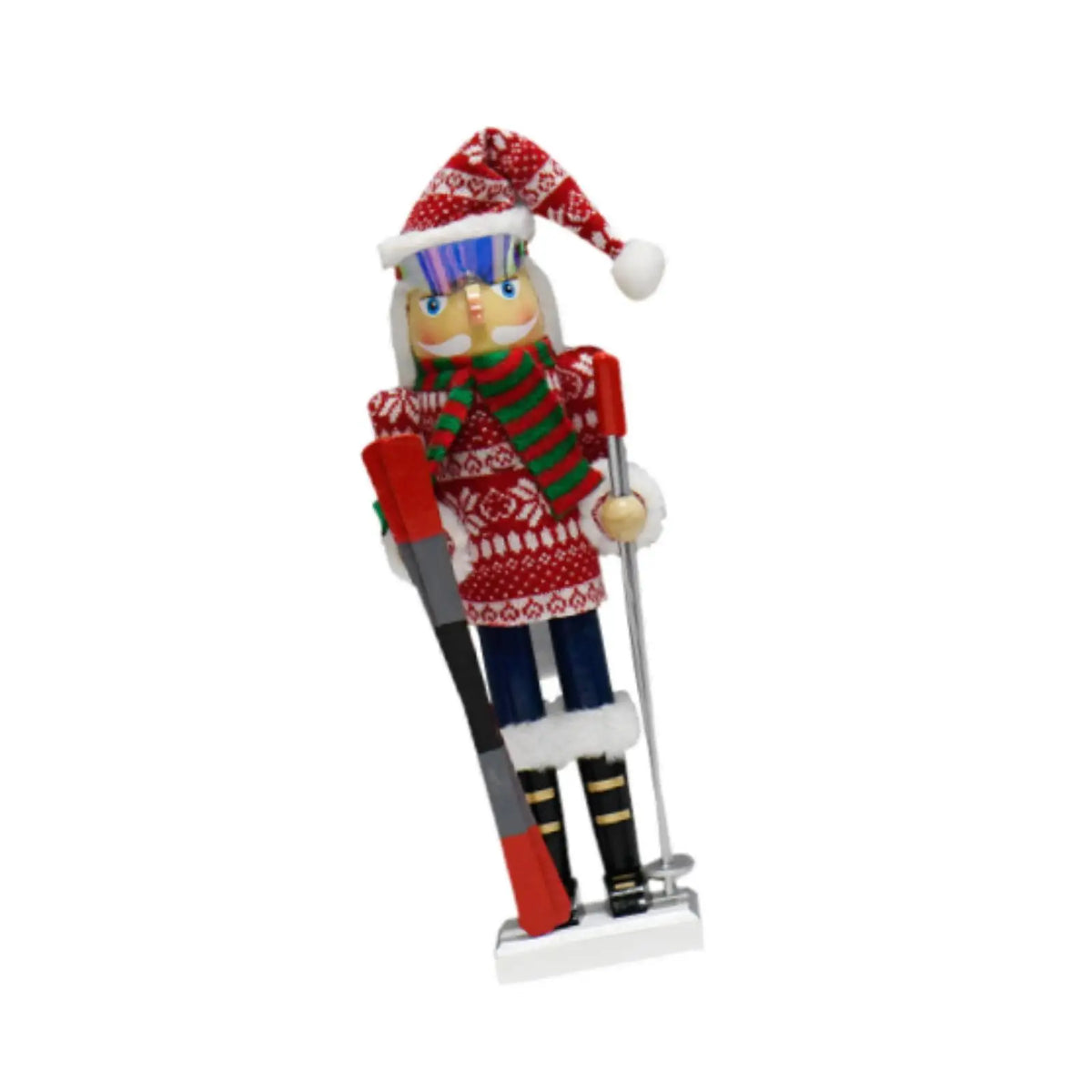 Wooden Christmas Nutcracker Figurine | Festive Home Décor