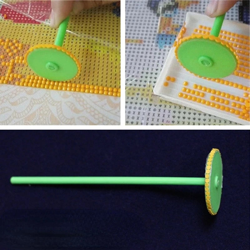 4-Piece Diamond Painting Roller & Drill Wheel Tool Set