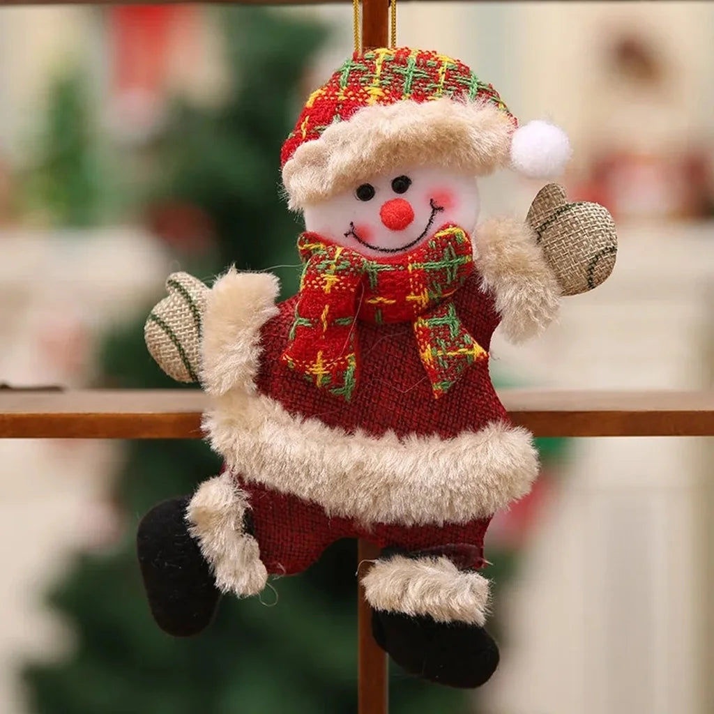 Teddy Bear Christmas Tree Pendant 13x18cm | Holiday Décor