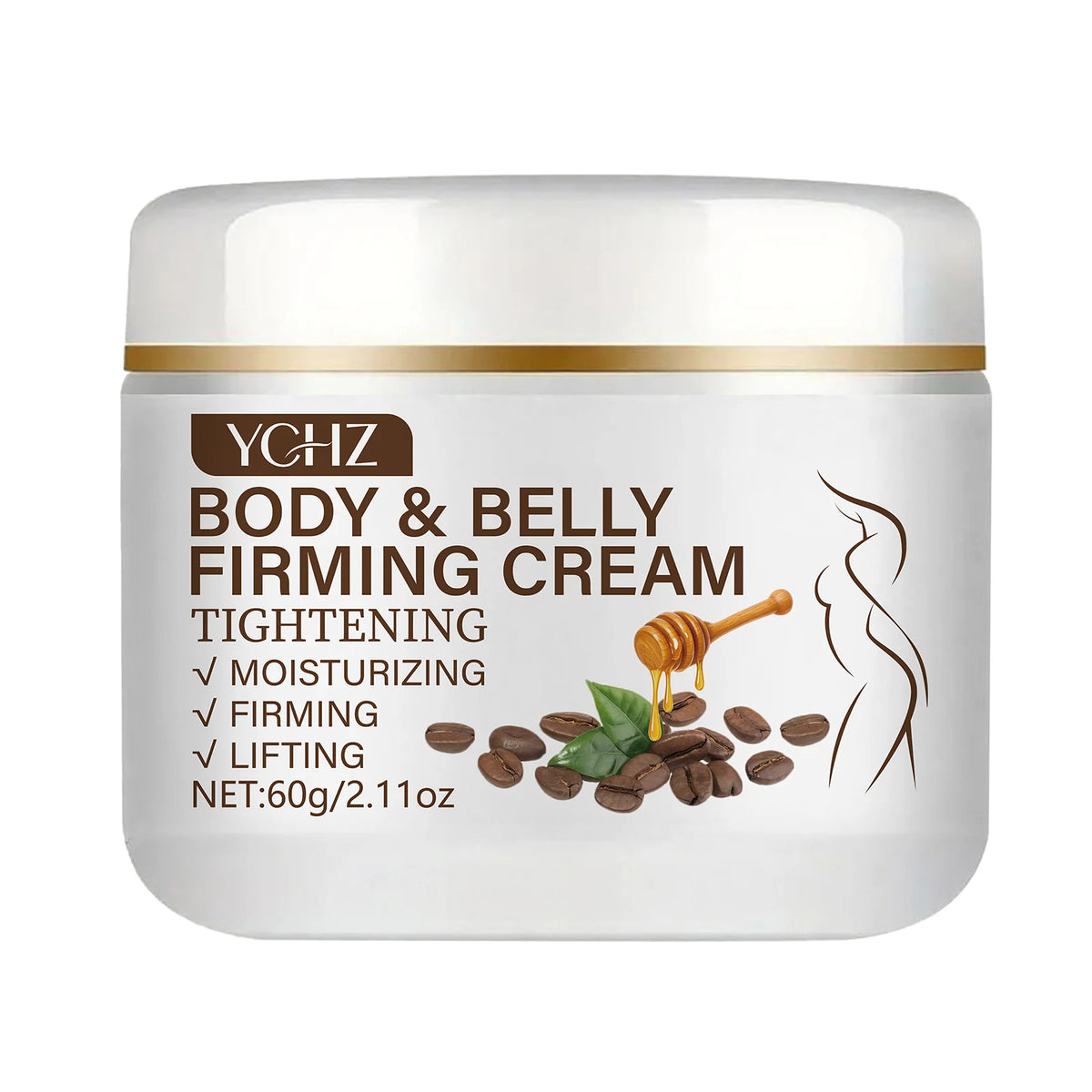 Caffeine Body Cream – Moisturizing & Firming | Coffee Seed Extract