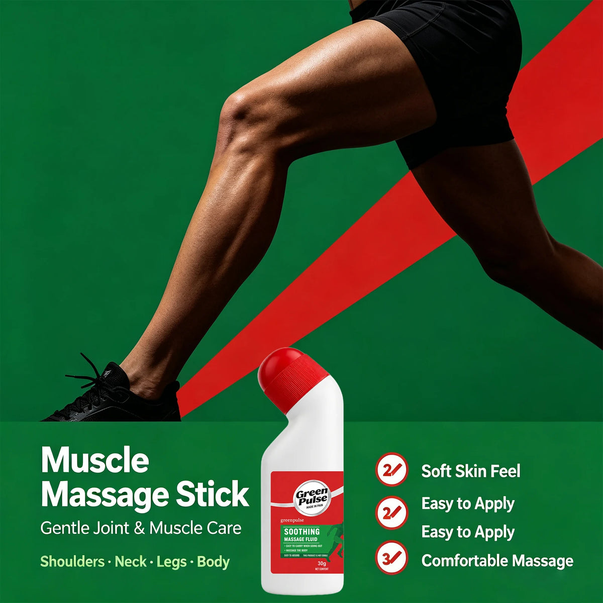 Relaxing Massage Stick 30g | Plant-Infused Body Balm