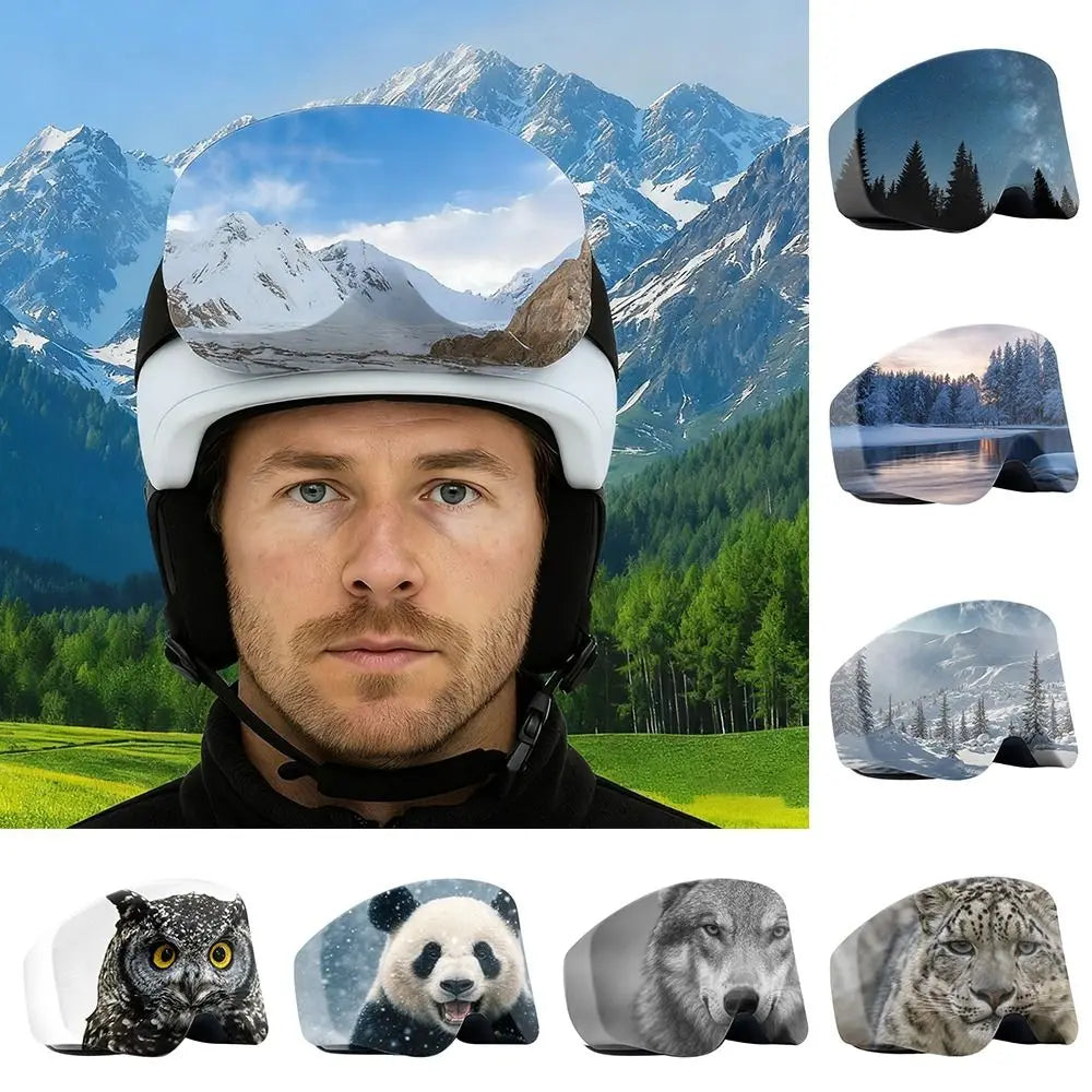 Microfiber Ski Goggle Cover – Scratch & Dustproof Lens Guard